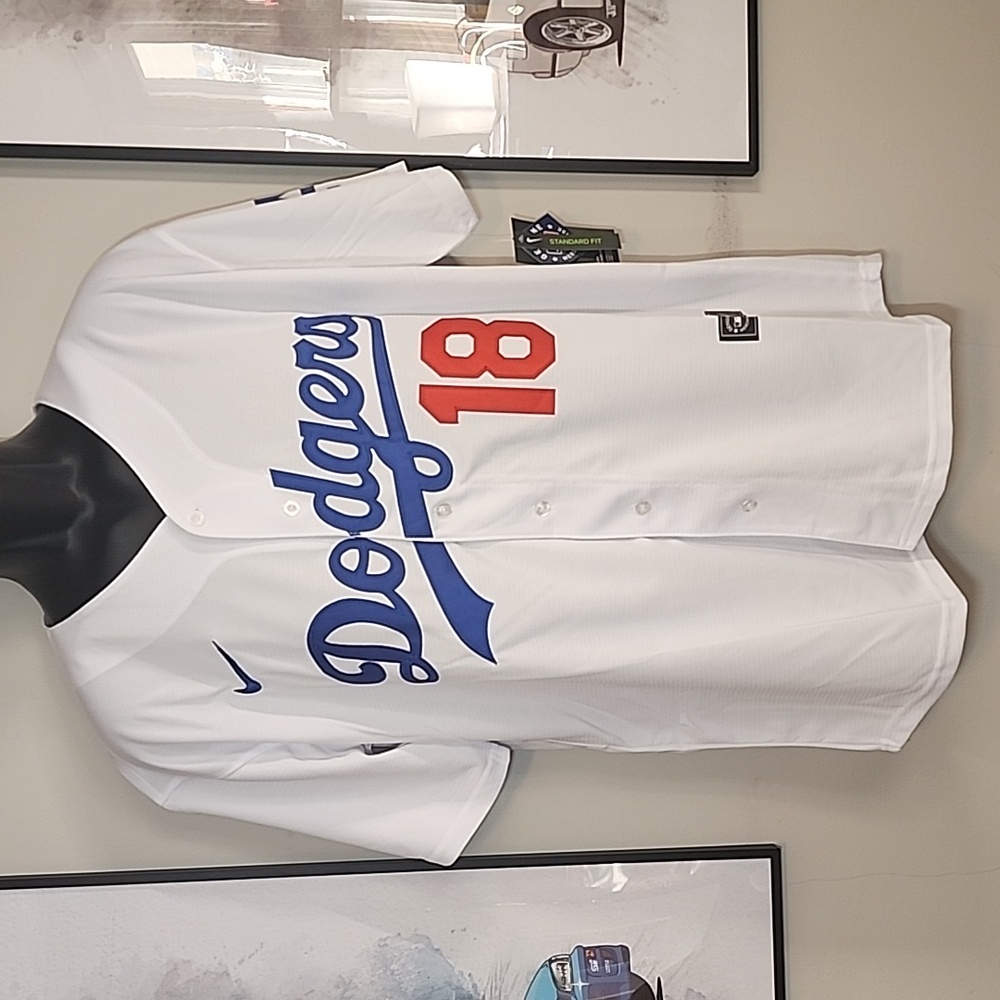 LA Dodgers MLB #18 YAMAMOTO Game Day Jersey